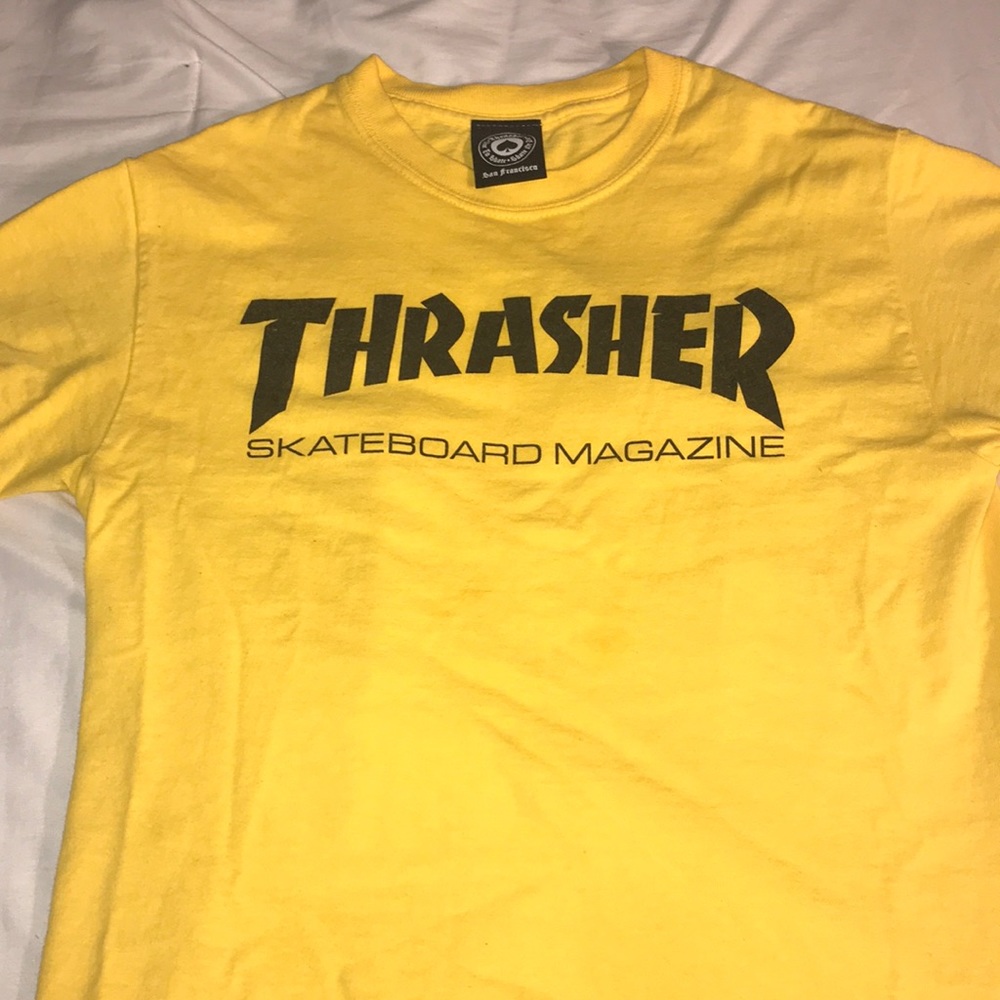 Yellow Thrasher shirt